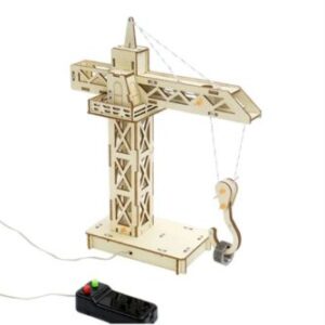 DIY Crane Tower STEM Kit Wooden Crane Kit