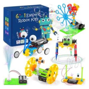 6 in 1 DIY STEM Robotics Kit Electronic Science Experiment