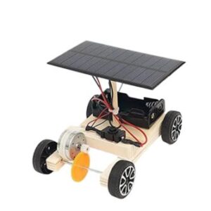 Wooden Solar Car STEM Kit DIY Solar Car Kit